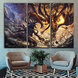 Картина інтер'єрна на полотні Diablo III, фото 3