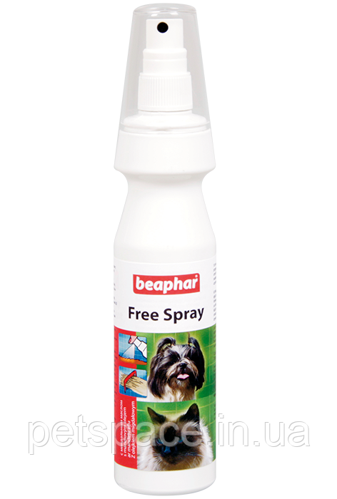 Спрей для собак і котів Beaphar Free Spray (Біфар від ковтунів з мигдалевою олією) 150мл.