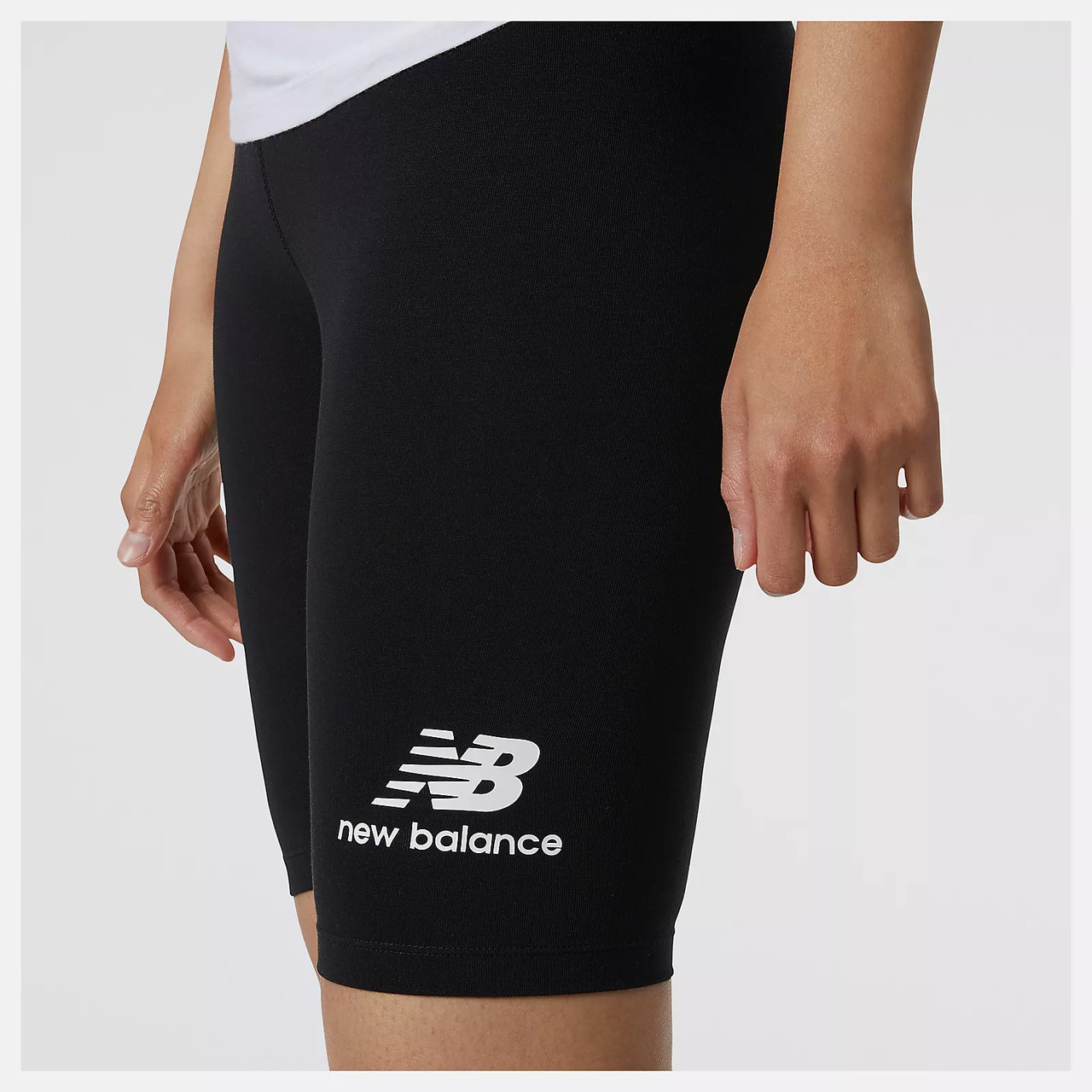 Шорти жіночі New Balance Essentials Stacked Fitted арт.WS21505BK колір: чорний