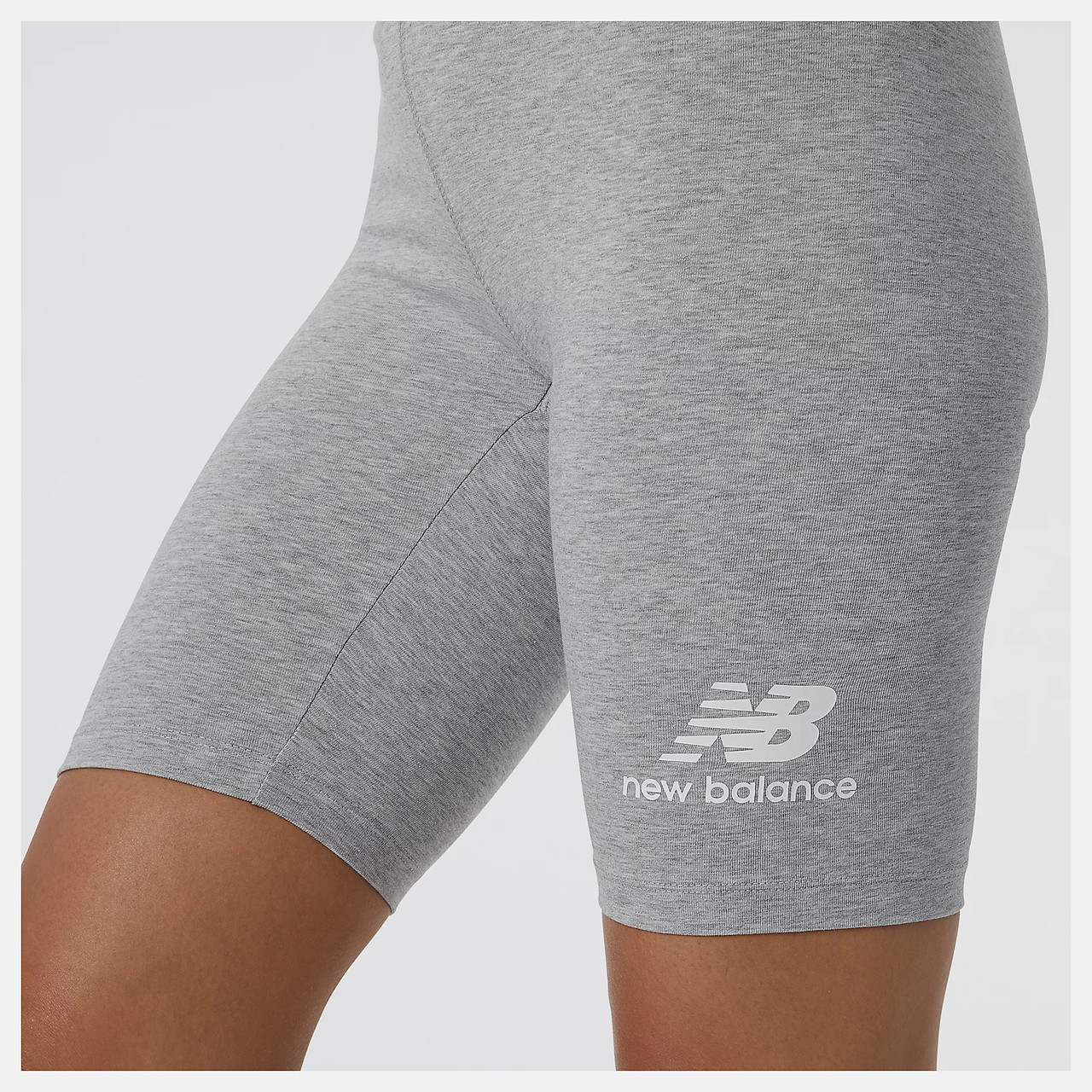Шорти жіночі New Balance Essentials Stacked Fitted арт.WS21505AG колір: сірий