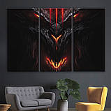 Картина інтер'єрна на полотні Diablo III, фото 3