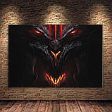 Картина інтер'єрна на полотні Diablo III, фото 4