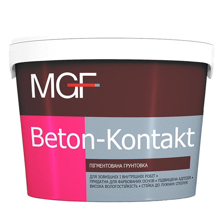 Грунтовка MGF Beton-Kontakt (5 кг) МГФ Бетон-контакт