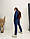 Прогулочный костюм женский спортивный удобный теплый на флисе толстовка и штаны р-ры 42-46 арт.  523, фото 5