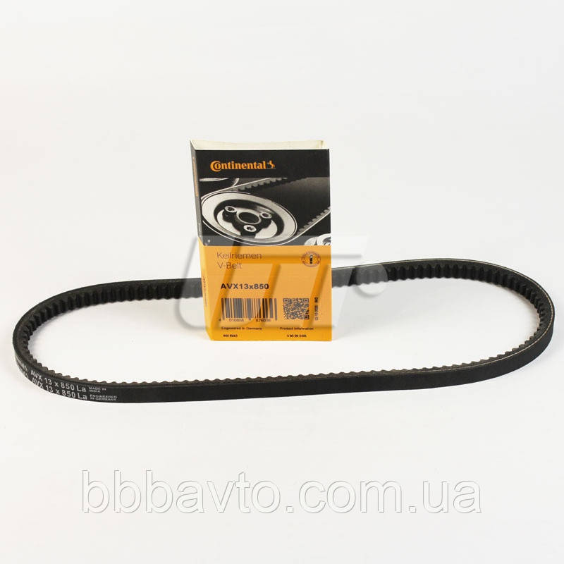 Ремінь кондиціонера Daewoo Lanos.Ланос 13x850 (Пр-во CONTITECH) 13X850, фото 1