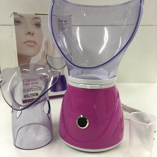 Парова сауна для обличчя, інгалятор 2 в 1 Professional Facial Steamer BY-1078 Osenjie