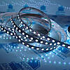 Світлодіодна стрічка RGB (5 метрів) 12V smd5050 ІР20 24W 96led негерметична, фото 6