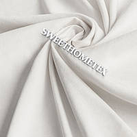 Тканина велюр мікровелюр канвас нубук тканина для штор і зовнішній штор білий