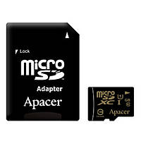 Карта пам'яті Apacer microSDXC 64GB UHS-I Class10 w/ 1 Adapter RP (AP64GMCSX10U1-R)