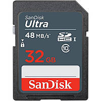 Карта пам'яті SanDisk 32GB SDHC class 10 UHS-I Ultra Lite (SDSDUNR-032G-GN3IN)