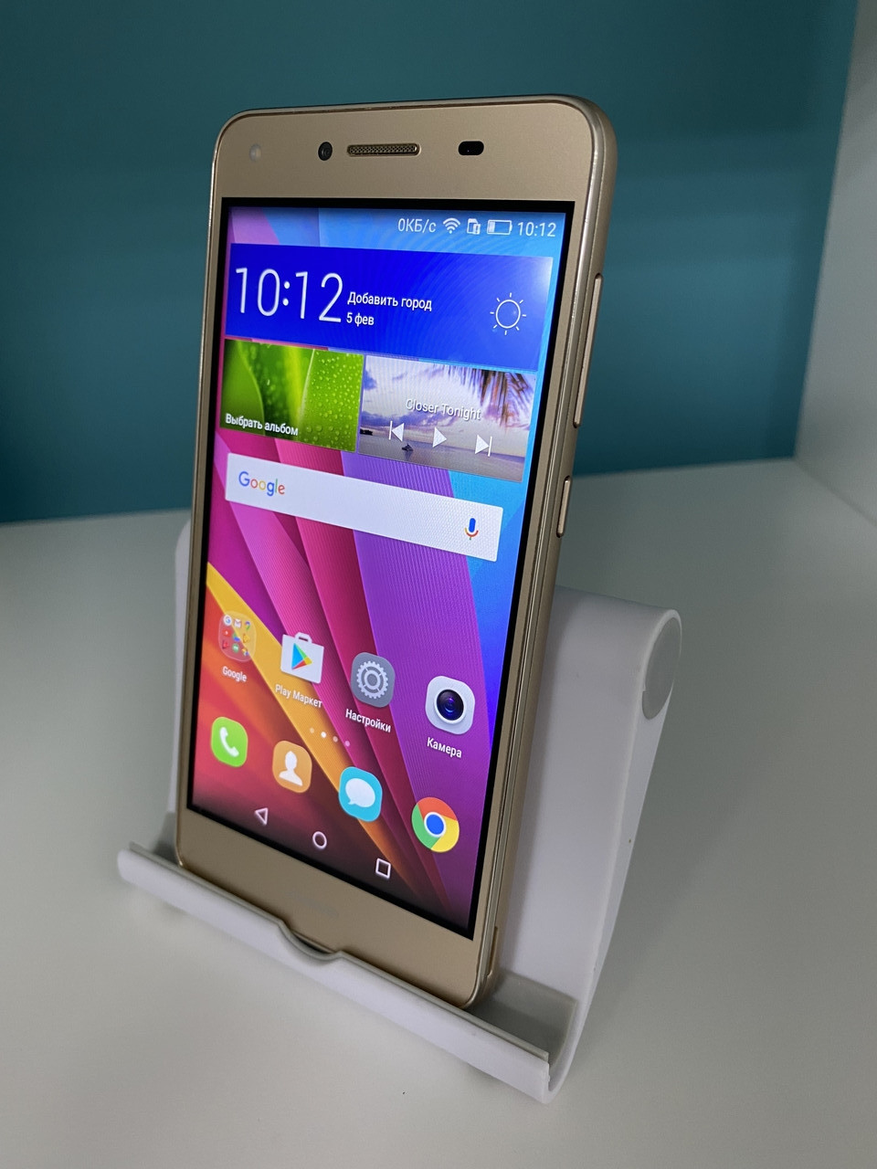 БУ Смартфон Huawei Y5 II (Cun-U29) 8 гб золотий