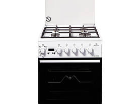 Плита комбінована Greta 1470-ГЕ-56А білий GZ 570B CG 33(W) (20998), фото 2