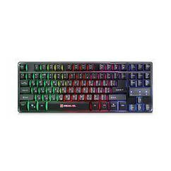 Клавіатура REAL-EL Gaming 8710 TKL Backlit Ukr Black
