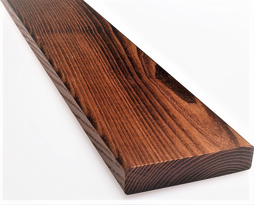 Планкен прямий термоясень Facade board Planken, фасадна дошка Thermowood Production Ukraine