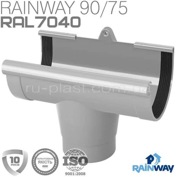 Вирва сіра RAINWAY 90мм