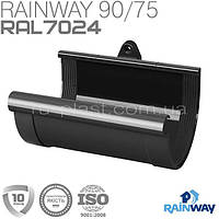 Муфта желоба графитовая RAINWAY 90мм