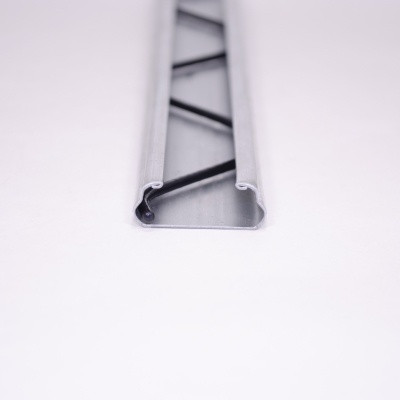 Кріплення для тепличної плівки профіль зиг-заг 0,7 мм без пружини, фото 1