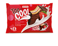 Бисквит Рошен со вкусом клубники Too Cool Strawberry Splash 270 грамм