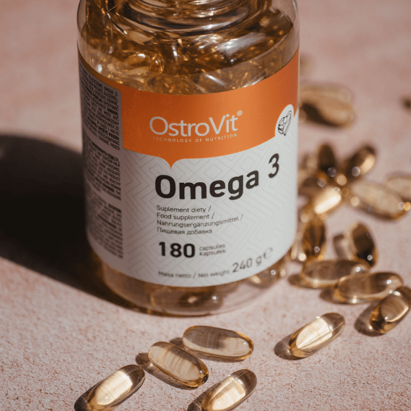 Жирні кислоти OstroVit Omega 3 180 капсул, фото 1