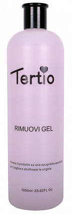 Рідина для видалення гель-лаку Rimuovi Gel Pink 1000 мл Tertio, фото 1