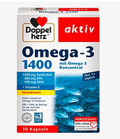 Doppelherz Omega-3 1400 Kapseln 30 St., 59,2 g