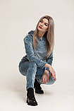 Костюм кофта худі зі штанами.Морська хвиля S,M,L,XL,2XL, фото 4