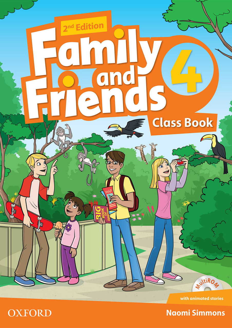 Family and Friends 4 Class Book (2nd edition)