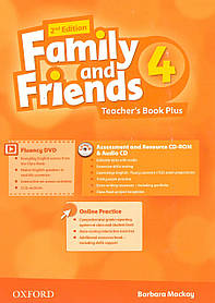 Family and Friends 4 Teacher's Book Plus (2nd edition)