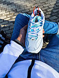 Кросівки жіночі Nike M2K Tekno білі шкіряні найк повсякденні весна осінь стильні, фото 2