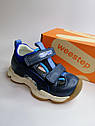 Босоніжки для хлопчика Weestep 922750322 BL сині р. 24, фото 3