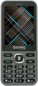 Мобільний телефон Sigma mobile X-Style 31 Power Grey сірий