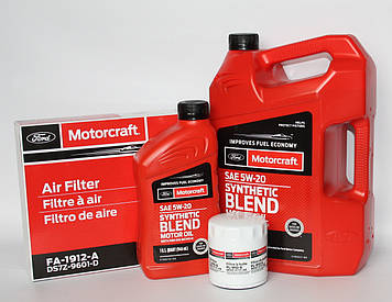 Комплект "НАПІВСИНТЕТИКА" для Ford Fusion USA 2.5