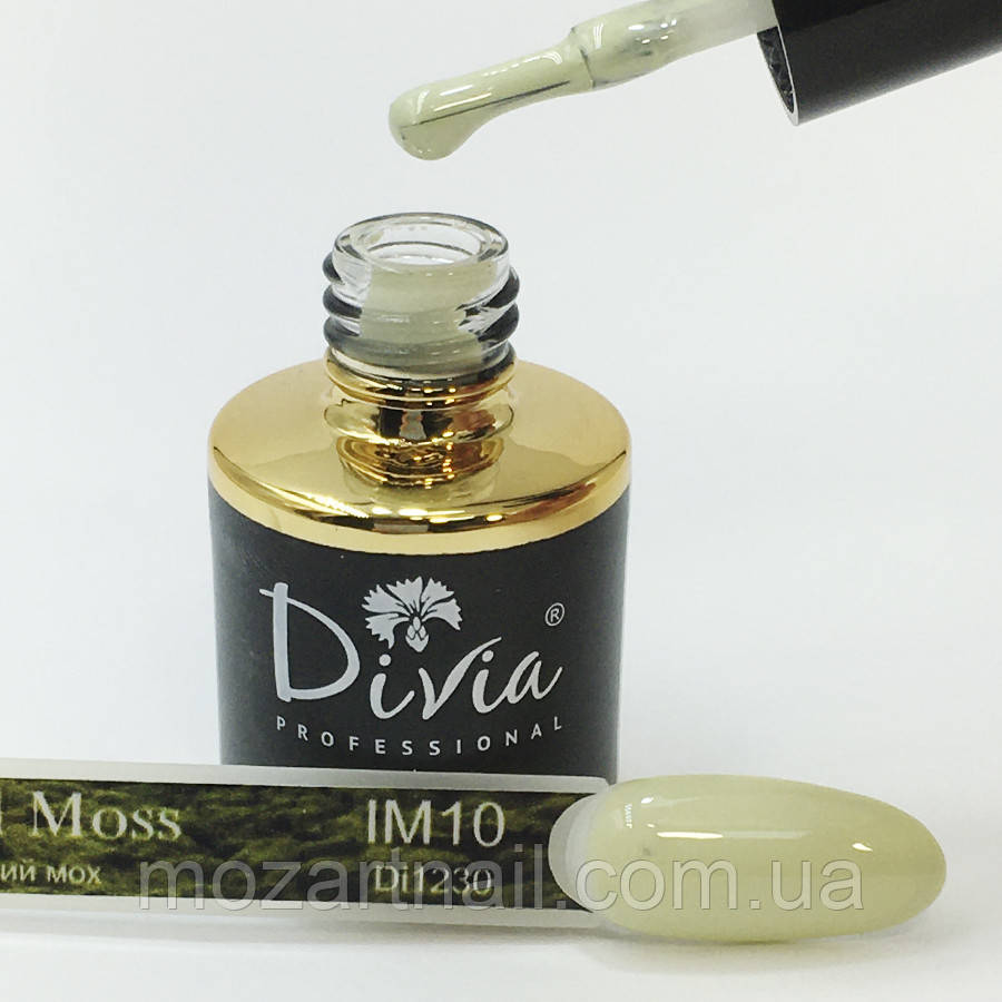 Гель-лак Divia "Iceland moss/Ісландський мох" Di1230 (IM10), 8мл