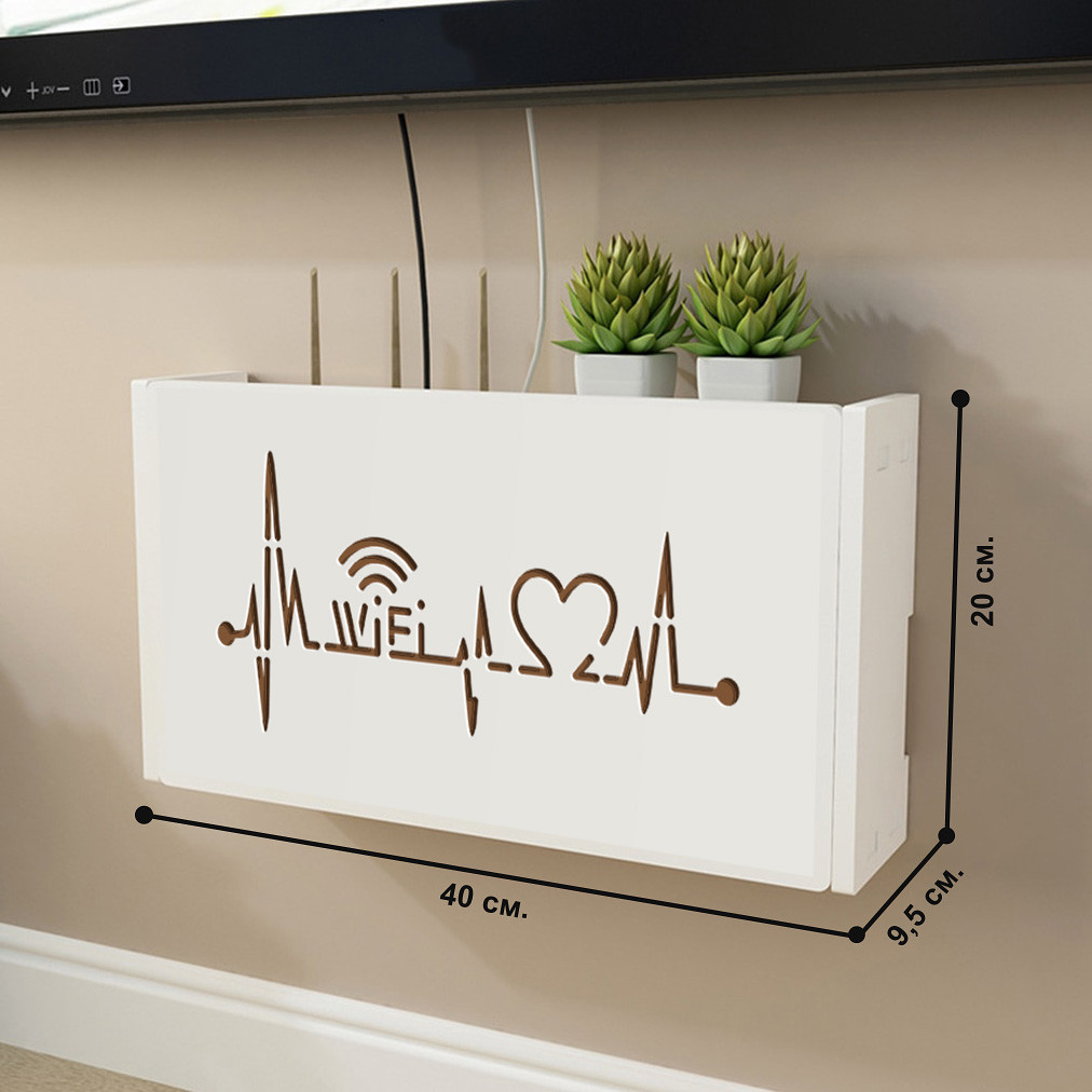 Настенная Коробка для Роутера Wi-Fi Полка Пульс — Купить Недорого на ...