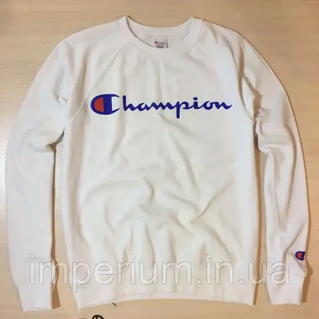 Світшот з принтом champion | кофта чемпіон | різні кольори, фото 1