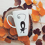 Чашка керамічна Cat Herisson 500 мл, фото 3