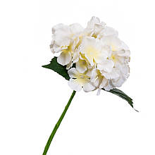 Декоративні штучні квіти "Гортензія біла" 53 см