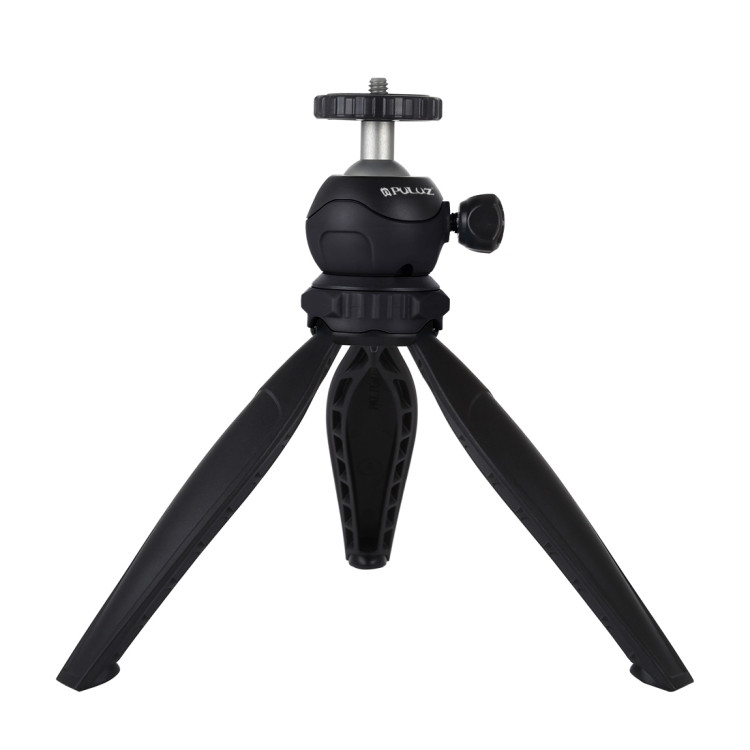 Штатив з кульовою головкою на 360 градусів для смартфонів, GoPro, камер DSLR (чорний) PULUZ 20 см
