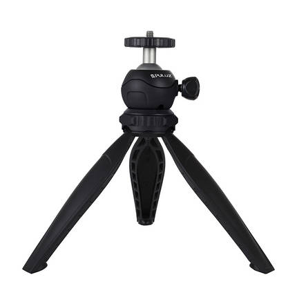 Штатив з кульовою головкою на 360 градусів для смартфонів, GoPro, камер DSLR (чорний) PULUZ 20 см, фото 1