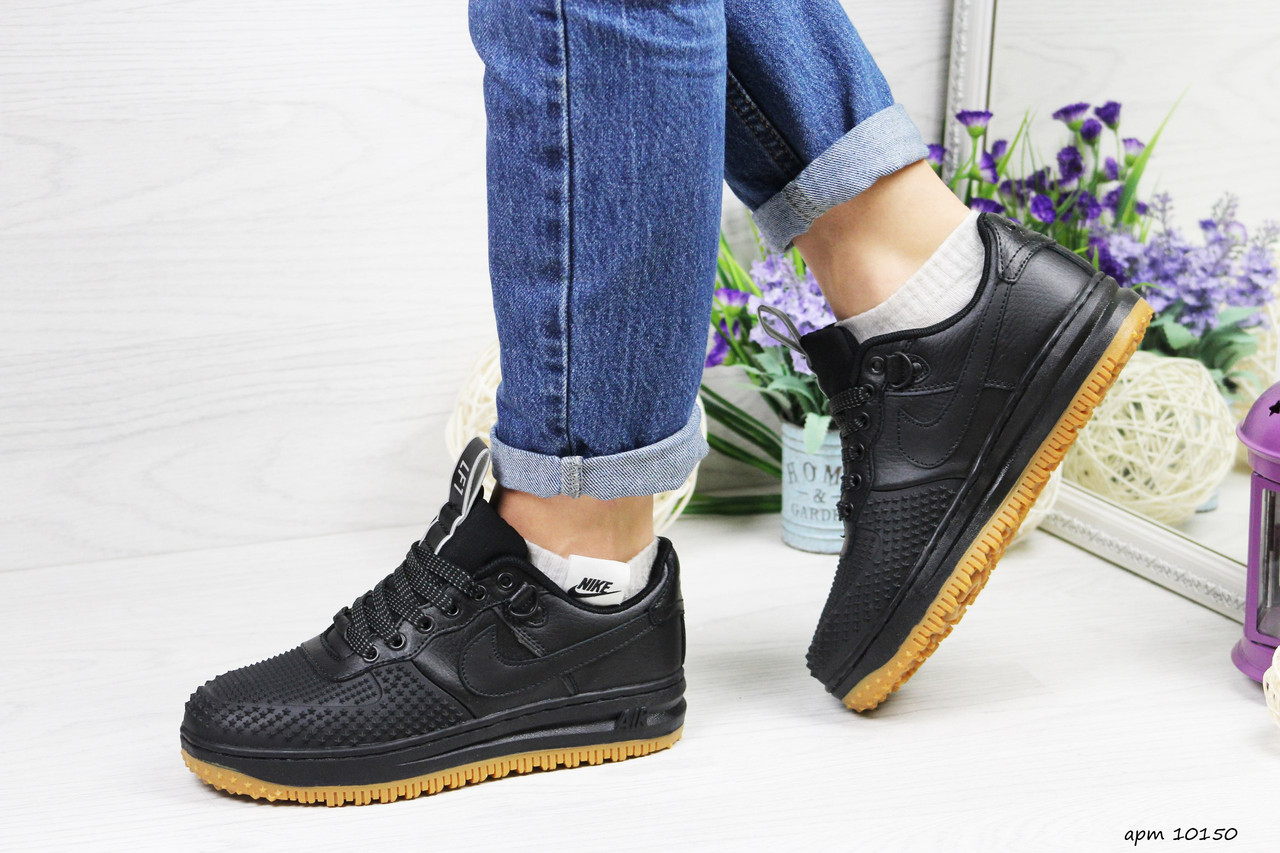 Жіночі кросівки Nike Lunar Force LF-1 чорні