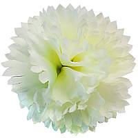 Головы цветов Гвоздики Белые, диаметр 7 см