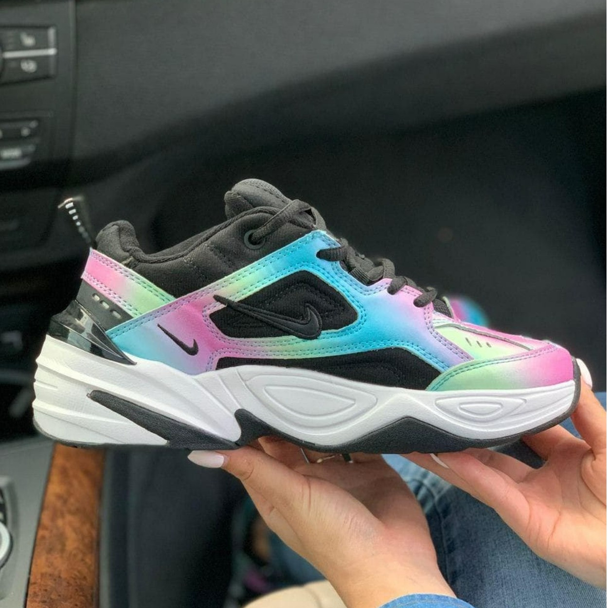 Nike m2k hotsell tekno rainbow