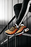 Чоловічі кросівки Nike Air Max Plus Tn "Tiger" весна-літо-осінь повсякденні. Живе фото, фото 10