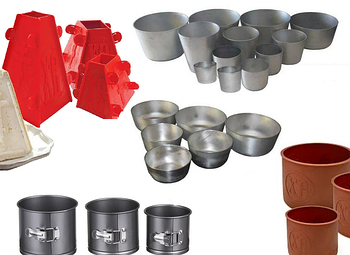 Форми силіконові, алюмінієві, сирні для випічки паски