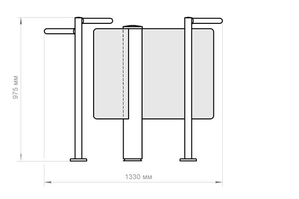 Турникет роторный Аскольд-Элегант Турникет роторный Аскольд-Элегант