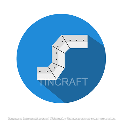 Окожушка з оцинковки для трубопроводів
