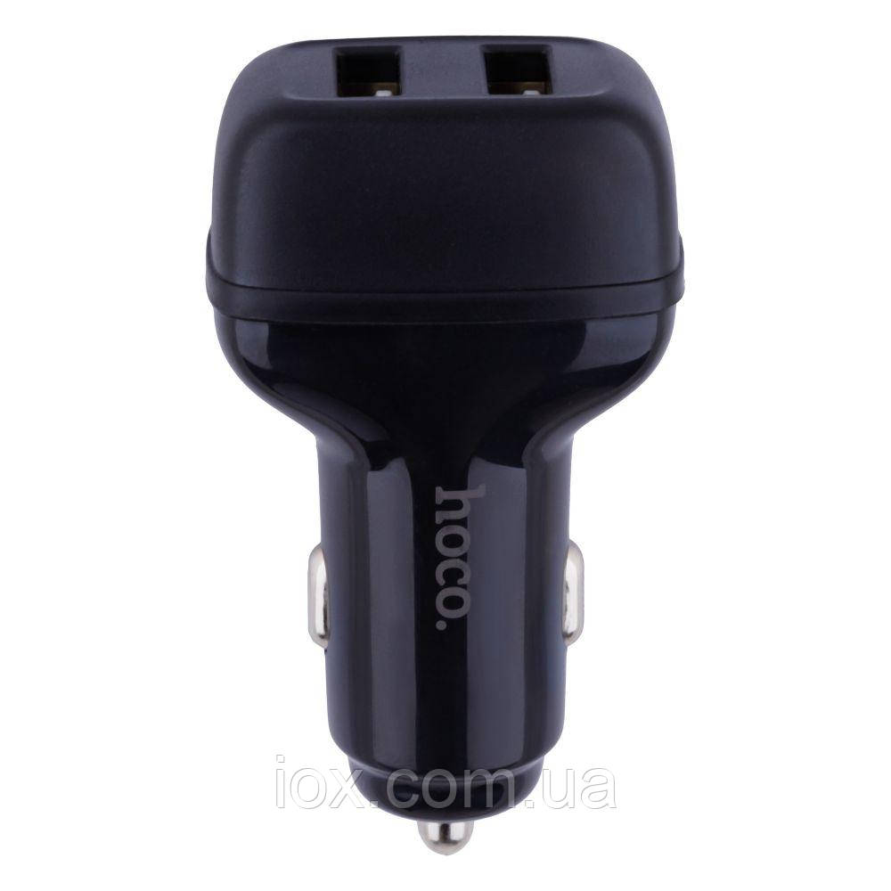 Автомобільний Зарядний Пристрій Hoco Z36 Lightning 2USB