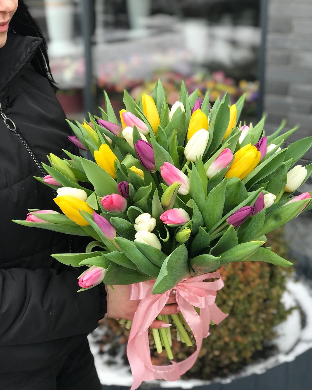 Мікс тюльпанів 51 штука