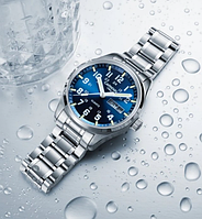 Годинник круглий зі сталевим ремінцем, гарний чоловічий наручний годинник