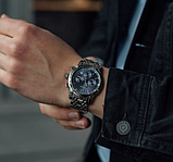 Годинник класичні сталевим ремінцем, Сталеві класичні годинник, фото 4